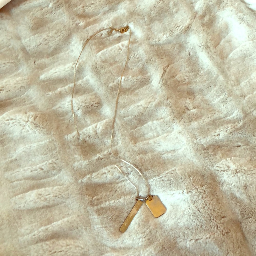 Madewell, long, statement necklace